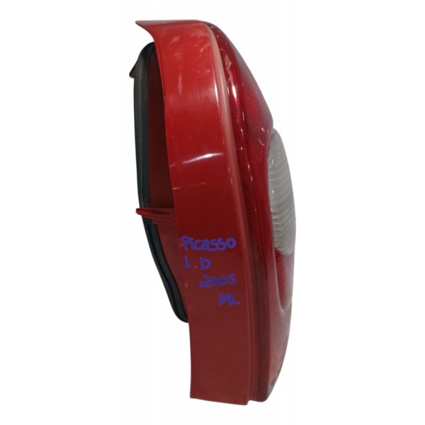 Lanterna Traseira Direita Citroen Picasso 2005 Direito/passageiro Vermelho