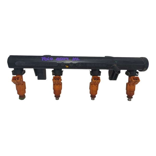 Flauta Com Bicos Injetores Vw Polo 2004