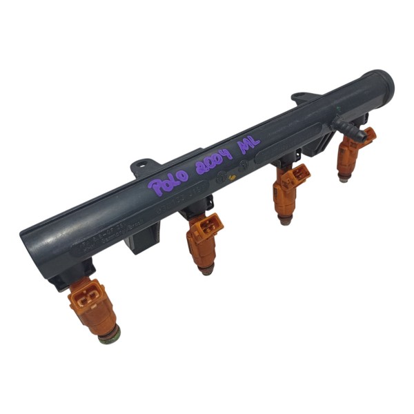 Flauta Com Bicos Injetores Vw Polo 2004