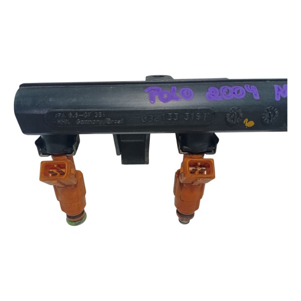 Flauta Com Bicos Injetores Vw Polo 2004