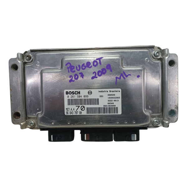 Módulo Injeção Peugeot 206 207 Citroen C3 2009 Me74470