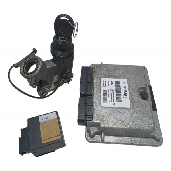 Kit Módulo Injeção Vw Gol 1.0 2003 Iaw4lvar