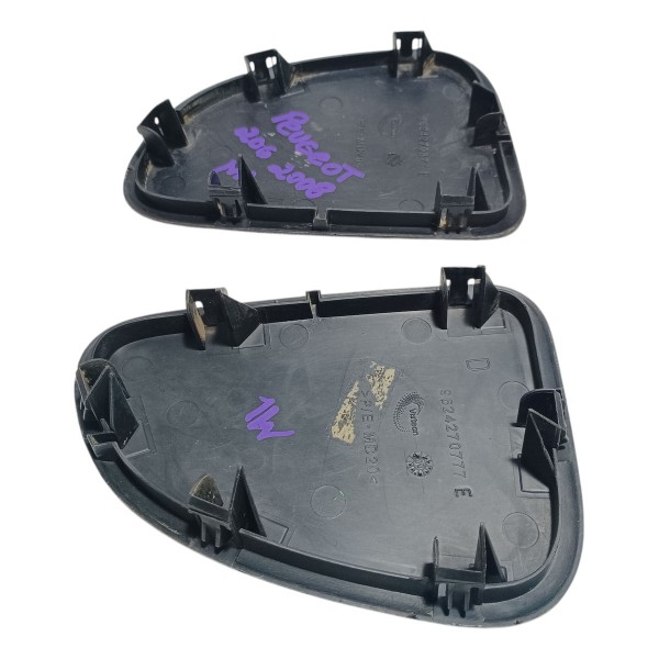 Tampa Acabamento Lateral Painel Peugeot 206 2008 Par