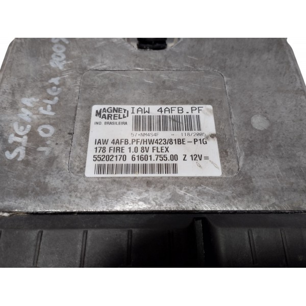 Modulo Central Injecao Fiat Siena 2005 2009 Iaw4afbpf