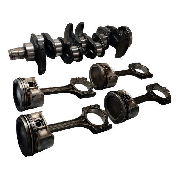 Virabrequim Com Pistões Bielas Gol 1.0 At 1998 Std