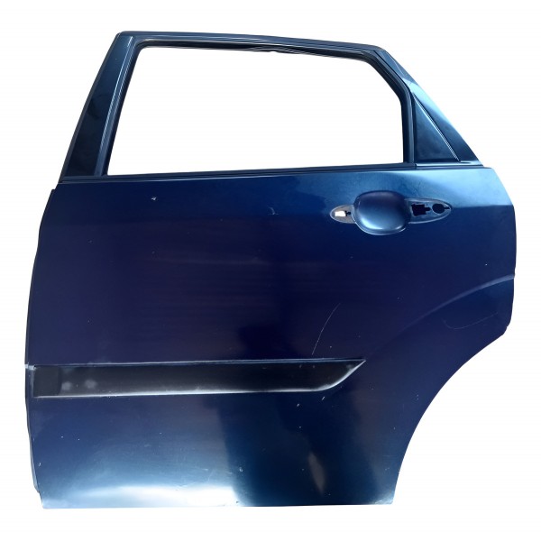 Porta Traseira Esquerda Ford Focus 2005 Traseira Esquerdo Azul