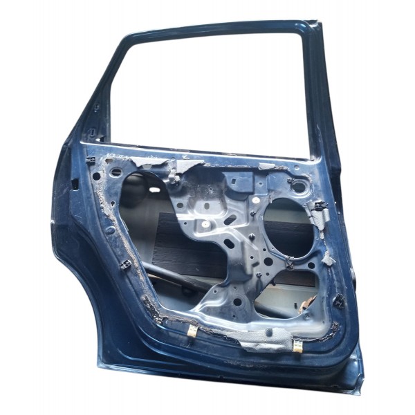 Porta Traseira Esquerda Ford Focus 2005 Traseira Esquerdo Azul