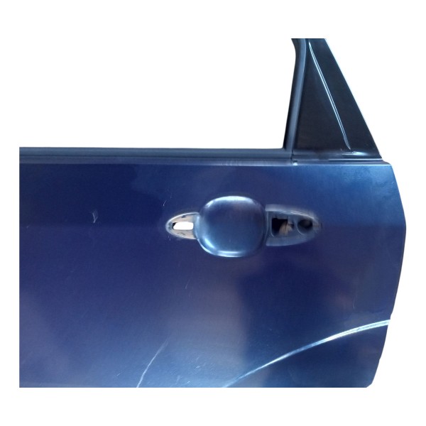 Porta Traseira Esquerda Ford Focus 2005 Traseira Esquerdo Azul