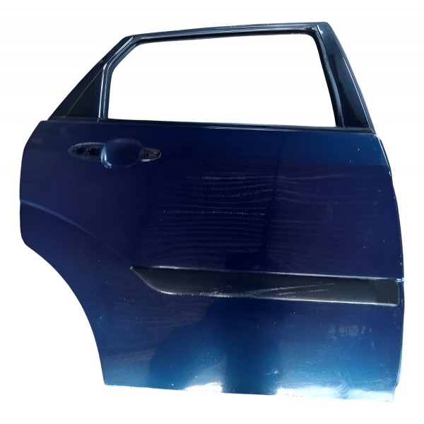 Porta Traseira Direita Ford Focus 2005 Traseira Direita Azul