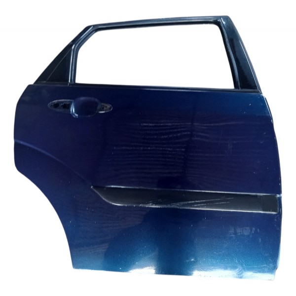 Porta Traseira Direita Ford Focus 2005 Traseira Direita Azul