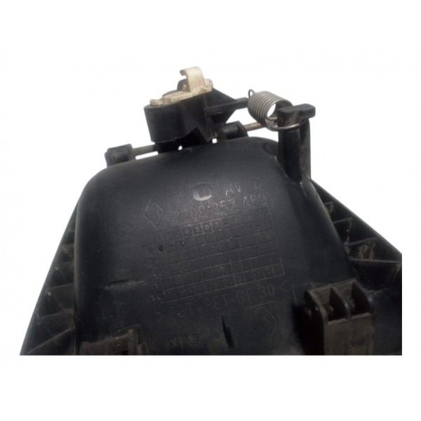 Maçaneta Externa Porta Dianteira Direita Renault Master 2006 Preto Dianteira