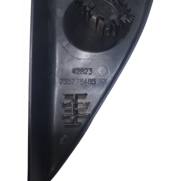 Acabamento Retrovisor Interno Esquerdo Fiat Stilo 2005 Preto