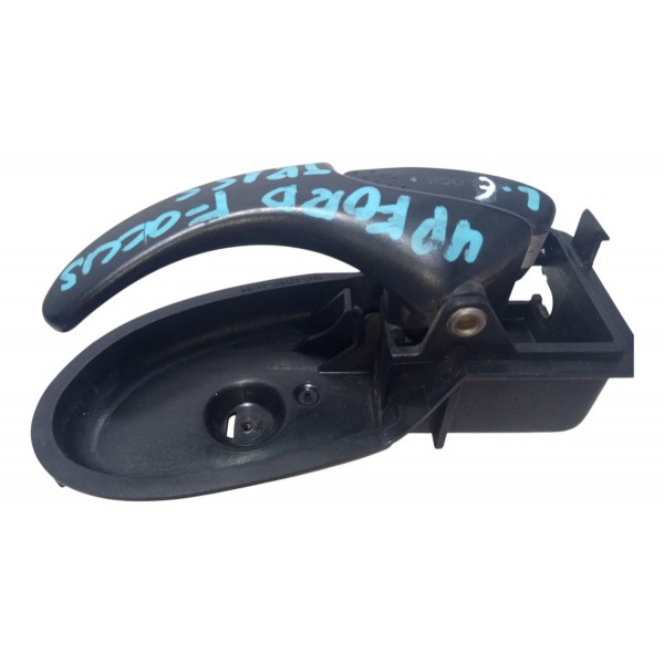 Maçaneta Interna Traseira Esquerda Ford Focus 2005 Preto Traseira