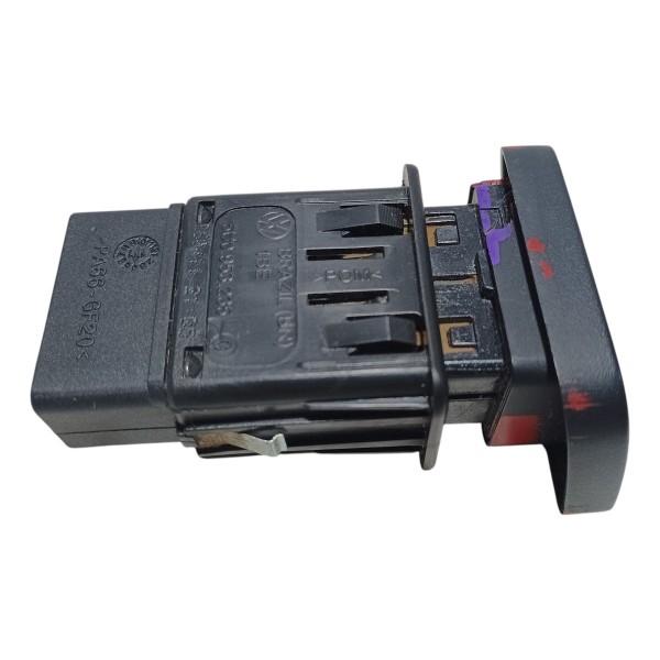 Botão Pisca Alerta Vw Gol G5 2009 Preto