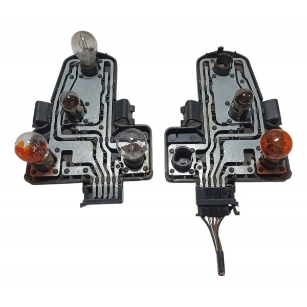 Soquete Circuito Lanterna Traseira Vw Gol 1999 Par