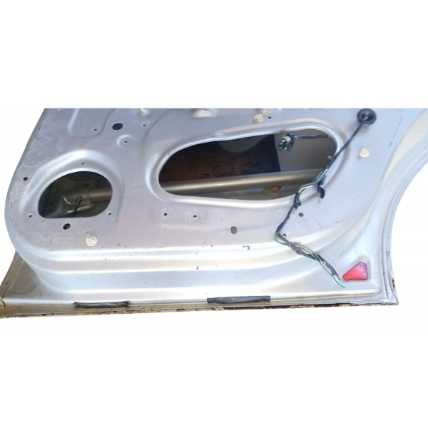 Porta Traseira Direita Gm Astra 2005 À 2011 Traseira Direita Prateado