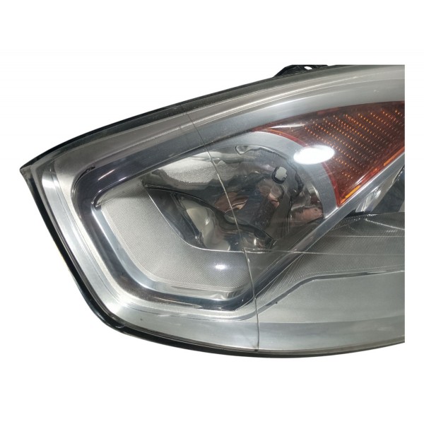 Farol Lado Esquerdo Ford Fiesta 2010 Recuperado Esquerdo/motorista