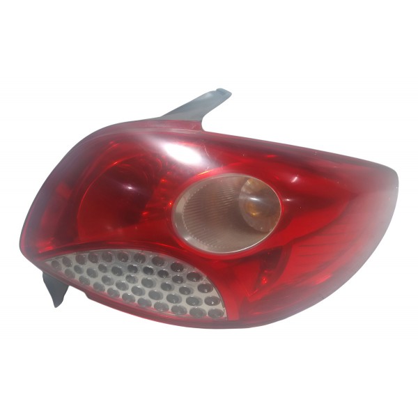 Lanterna Traseira Direita Peugeot 207 2012 Direito/passageiro Bordô