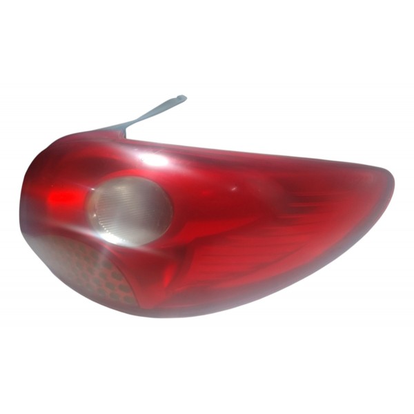 Lanterna Traseira Direita Peugeot 206 2009 Direito/passageiro Vermelho