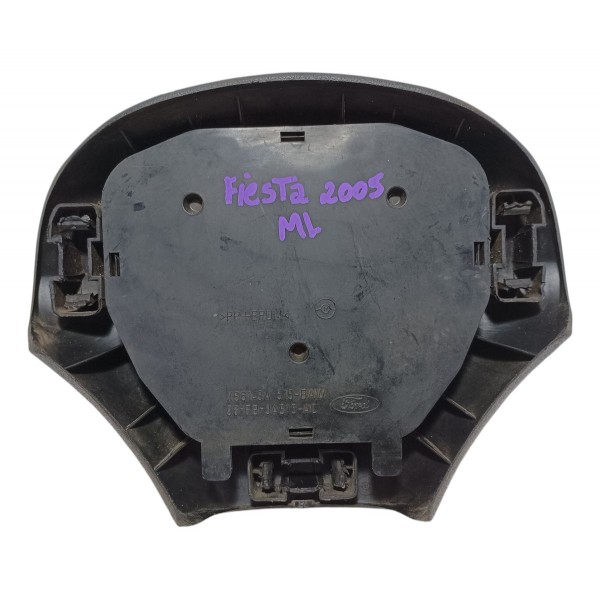 Tampa Capa Buzina Volante Ford Fiesta 2005 Preto