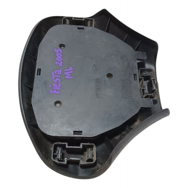 Tampa Capa Buzina Volante Ford Fiesta 2005 Preto