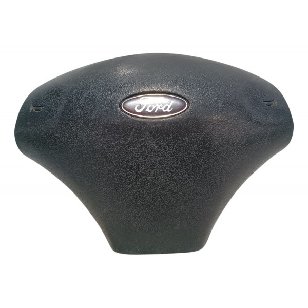 Tampa Capa Buzina Volante Ford Fiesta 2005 Preto