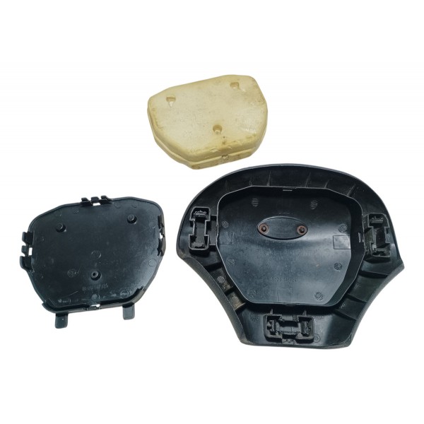 Tampa Capa Buzina Volante Ford Fiesta 2005 Preto