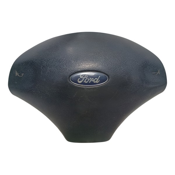 Tampa Capa Buzina Volante Ford Fiesta 2005 Preto