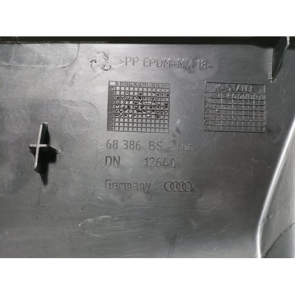 Acabamento Capa Banco Dianteiro Direito Audi A3 2005 Preto