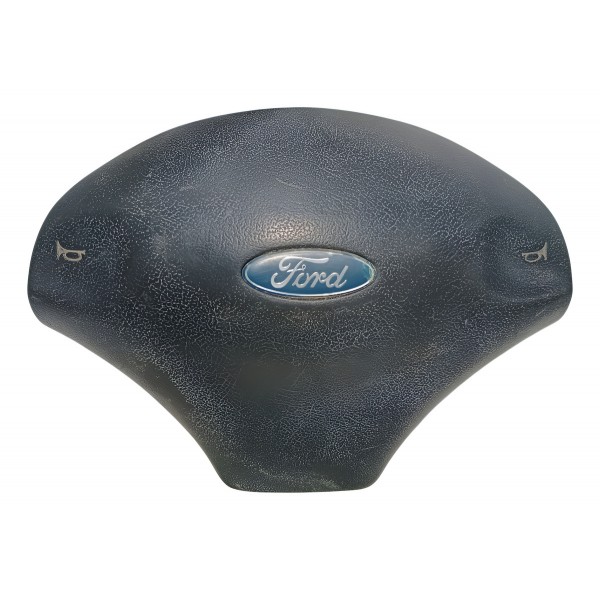 Tampa Capa Buzina Volante Ford Fiesta 2004 Preto