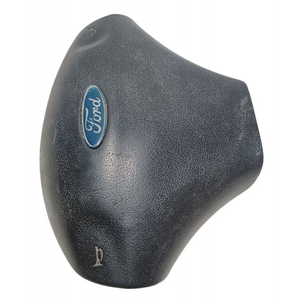 Tampa Capa Buzina Volante Ford Fiesta 2004 Preto