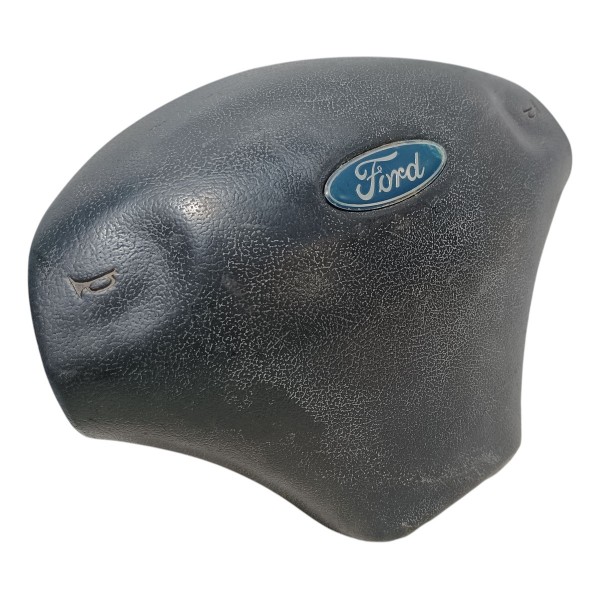 Tampa Capa Buzina Volante Ford Fiesta 2004 Preto