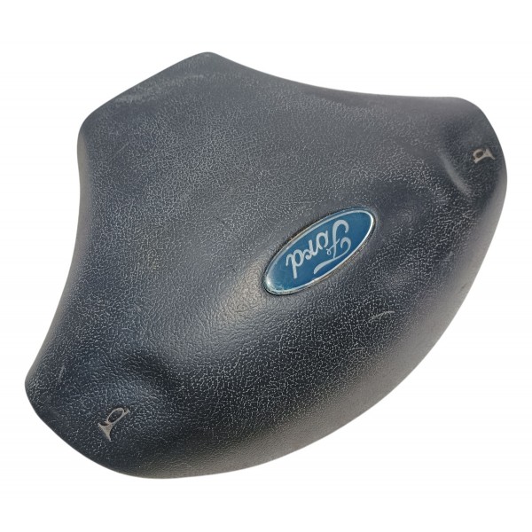 Tampa Capa Buzina Volante Ford Fiesta 2004 Preto