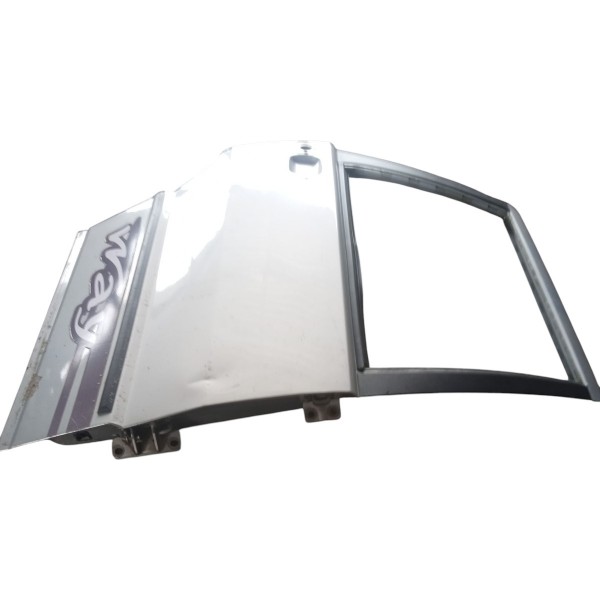 Porta Traseira Direita Fiat Uno 2008 Traseira Direita Prateado