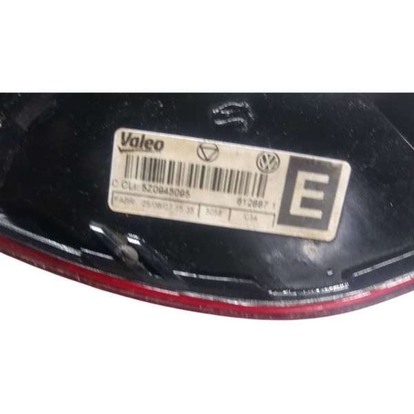 Lanterna Esquerda Vw Fox 2008 Esquerdo/motorista Vermelho