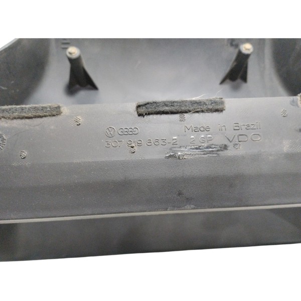 Moldura Painel Instrumento Botões Vw Gol Parati Quadrada