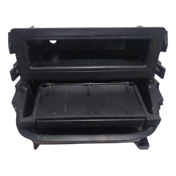 Moldura Central Porta Copos Honda Civic 2000 Com Detalhe Preto