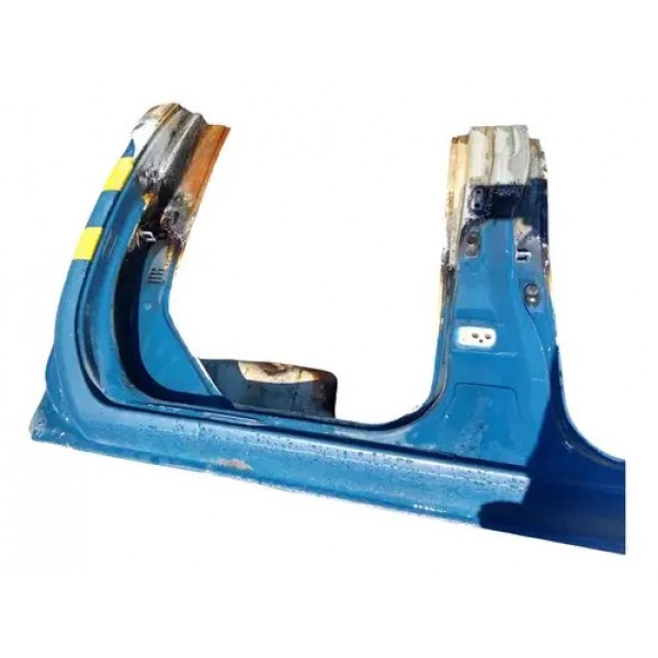 Retalho Lateral Lado Direito Nissan Frontier 2010 Azul