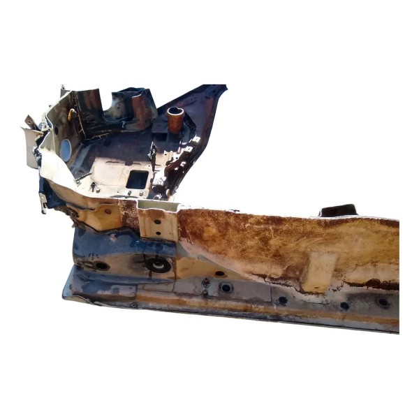 Retalho Lateral Lado Direito Nissan Frontier 2010 Azul