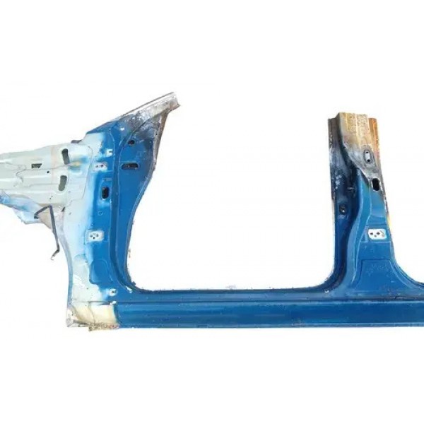 Retalho Lateral Esquerda Nissan Frontier 2010 Azul