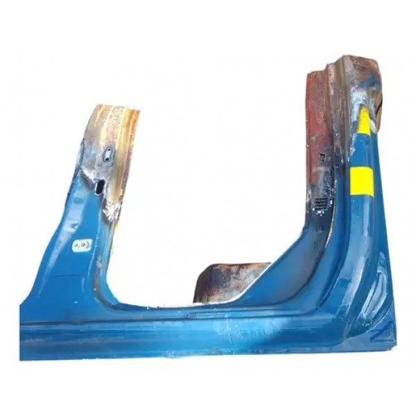 Retalho Lateral Esquerda Nissan Frontier 2010 Azul