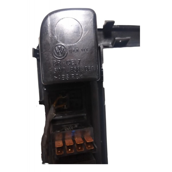 Moldura Painel Central Vw Gol G4 2012 Preto
