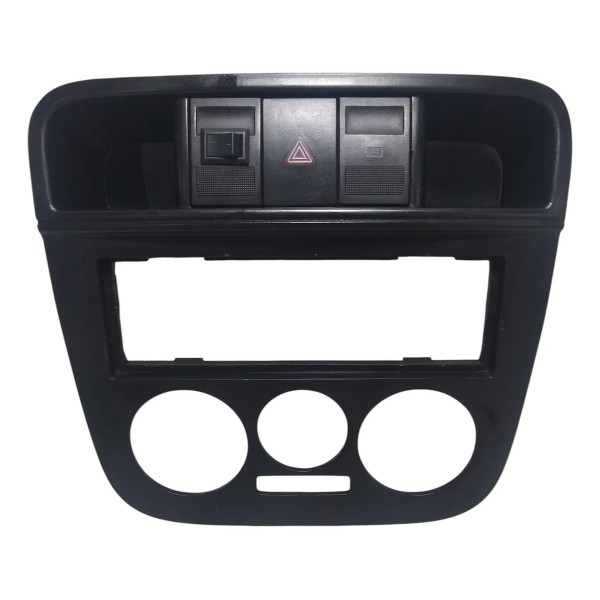 Moldura Painel Central Vw Gol G4 2012 Preto