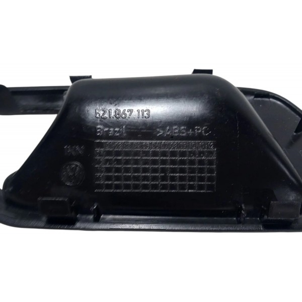 Moldura Maçaneta Interna Traseira Esquerda Vw Spacefox 2011 Preto Traseira