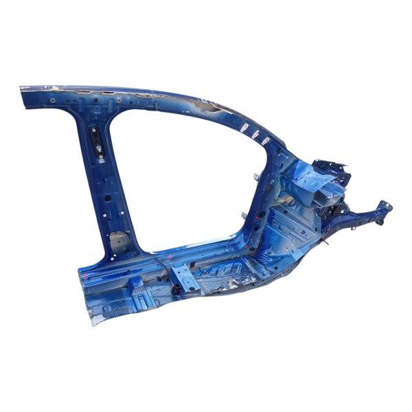 Lateral Caixa Roda Esquerda Fiat Bravo 2012 Azul