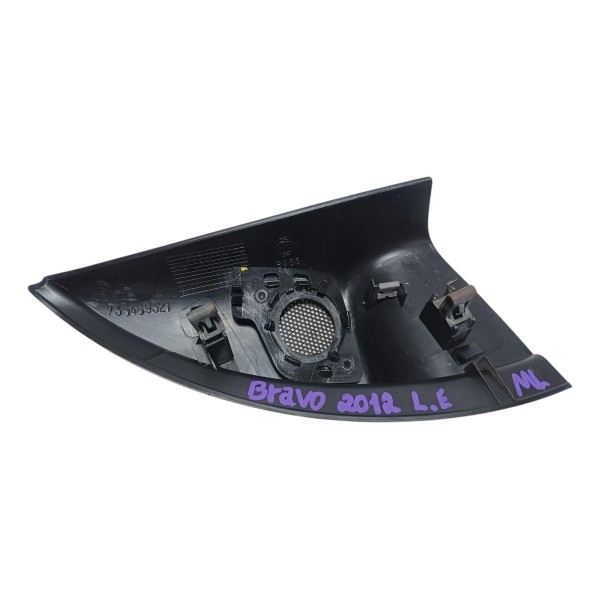 Moldura Interna Retrovisor Esquerdo Fiat Bravo 2012 Preto