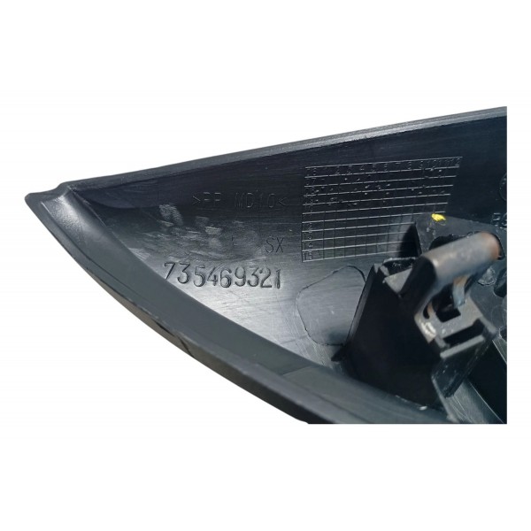 Moldura Interna Retrovisor Esquerdo Fiat Bravo 2012 Preto