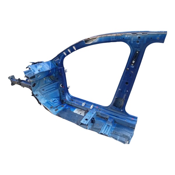 Lateral Caixa Roda Direita Fiat Bravo 2012 Azul