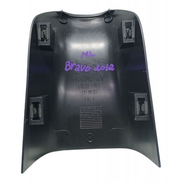 Acabamento Parte Trás Console Fiat Bravo 2012 Preto