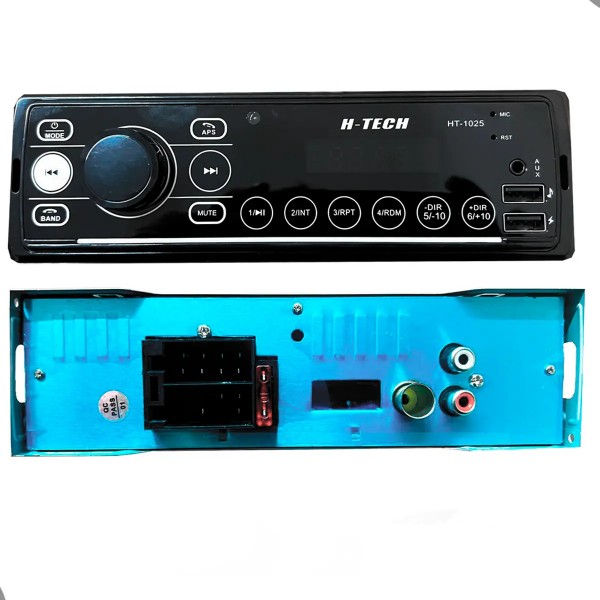 Som Automotivo H-tech Ht-1025 Bluetooth Usb Mp3 Com Controle